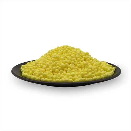 Schwefelbeschichtete Harnstoff-Stickstoff-Düngemittel mit kontrollierter Freisetzung